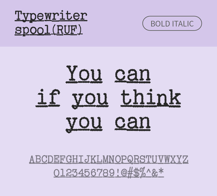 알파벳 영어 폰트 사람없음 OTF 볼드체 낱개폰트 설치폰트 디자인서체 영문폰트 Typodermic_서체 이탤릭체 활자체 typewriterspoolruf_서체 문자 파일형식