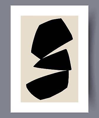 EPS 해외이미지 문양 디자인 백그라운드 무늬 일러스트 추상 사람없음 검은색 그림 베이지색 스칸디나비아 미니멀 해외일러스트 컬러 파일형식 벡터 이미지허브