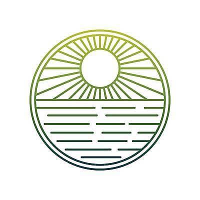 EPS 해외이미지 물결 바다 라인일러스트 일러스트 사람없음 여름 태양 원형 심볼 라인아트 해외일러스트 자연요소 도형 계절 선 파일형식 벡터 이미지허브