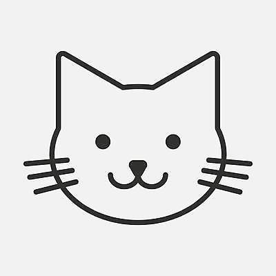 EPS 해외이미지 선 일러스트 사람없음 귀여움 고양이 낙서 고양이캐릭터 해외일러스트 동물캐릭터 컨셉 포유류 반려동물 파일형식 벡터 이미지허브