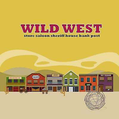 EPS 해외이미지 일러스트 선인장 사람없음 건물 세트 상점 수레 술집 엉겅퀴 서부 해외일러스트 식물 건축물 꽃 카트 파일형식 벡터 이미지허브