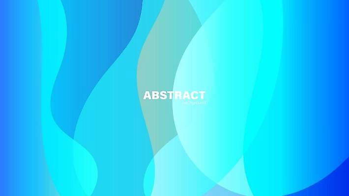 EPS 해외이미지 하늘색 백그라운드 일러스트 추상 사람없음 원형 웨이브 겹침 해외일러스트 도형 무늬 파란색 파일형식 벡터 이미지허브