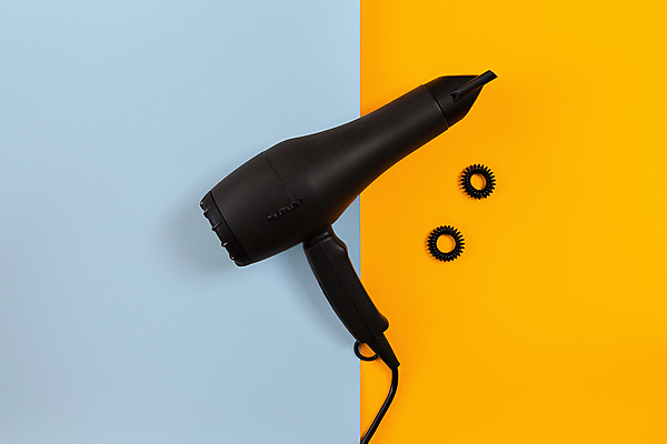 포토 JPG 해외이미지 사람없음 세트 미용용품 드라이어 오브젝트 파란배경 머리끈 노란배경 해외포토 백그라운드 장신구 파란색 노란색 파일형식 이미지허브