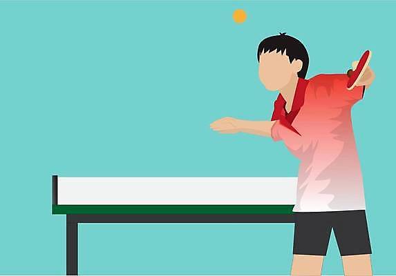 EPS 해외이미지 백인 직업 얼굴 스포츠 포즈 일러스트 비즈니스 공 놀이 탁자 실내 건강 미소 웃음 사람 경기 성인 사무실 우정 도전 테니스 게임 라켓 집중 플레이어 해외일러스트 서양인 스포츠용품 가구 컨셉 표정 내부 신체부위 친구 구기 파일형식 벡터 이미지허브