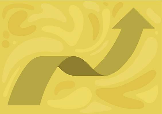 EPS 해외이미지 화살표 백그라운드 곡선 일러스트 프레임 사람없음 상승 카피스페이스 해외일러스트 선 컨셉 공백 파일형식 벡터 이미지허브