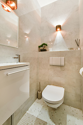 포토 JPG 해외이미지 조명 실내 사람없음 인테리어 깨끗함 세면대 화장실 변기 해외포토 디자인 컨셉 내부 파일형식 이미지허브