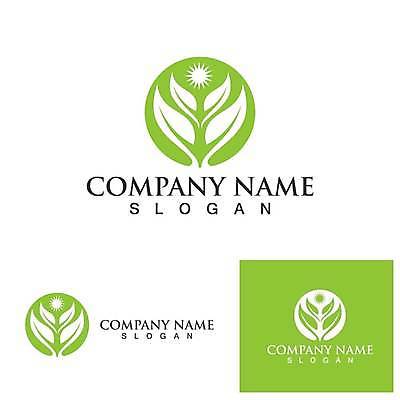 EPS 해외이미지 디자인 잎 일러스트 사람없음 초록색 심볼 에코 유기농 엘리먼트 해외일러스트 식물 웰빙 컬러 환경 파일형식 벡터 이미지허브