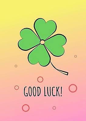 EPS 해외이미지 템플릿 분홍색 일러스트 사람없음 노란색 행운 네잎클로버 그라데이션 해외일러스트 식물 컬러 컨셉 클로버 파일형식 벡터 이미지허브