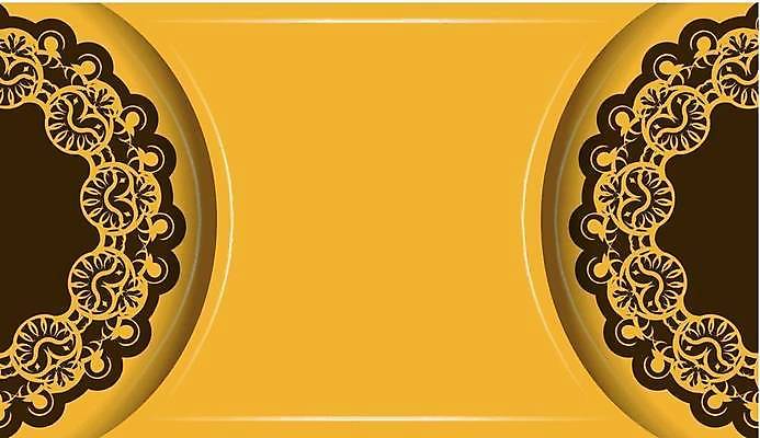 EPS 해외이미지 디자인 백그라운드 패턴 일러스트 사람없음 노란색 화려 해외일러스트 컬러 컨셉 무늬 파일형식 벡터 이미지허브