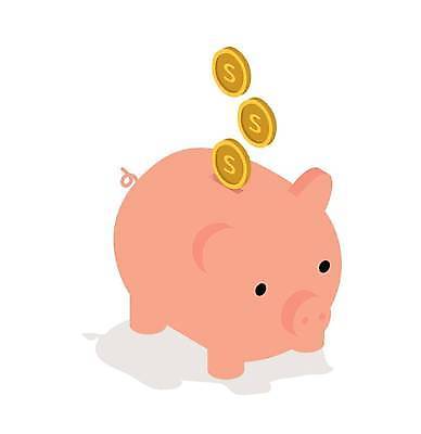 EPS 해외이미지 일러스트 사람없음 달러 동전 저축 돼지저금통 떨어짐 투자 해외일러스트 컨셉 돈 비즈니스 금융 저금통 파일형식 벡터 이미지허브