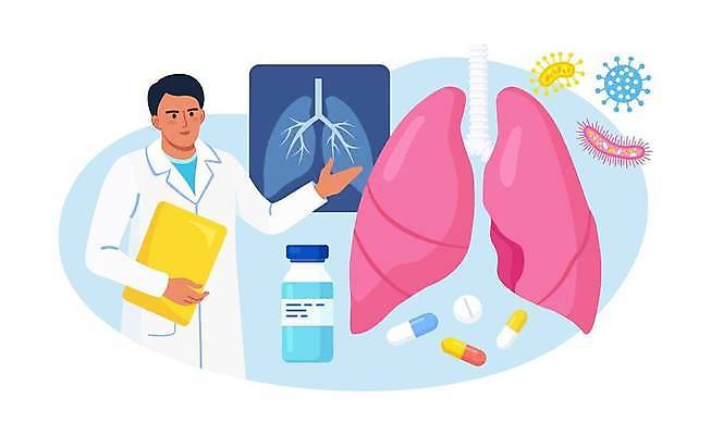 EPS 해외이미지 남자 일러스트 엑스레이 한명 들기 상반신 성인 알약 약 의사 심장 가리킴 박테리아 성인남자한명만 해외일러스트 1 의학 모션 사람 손짓 의료진 장기_의학 남자한명만 성인남자만 파일형식 벡터 이미지허브