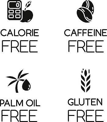 EPS 해외이미지 일러스트 사람없음 원두 오일 사과 밀 칼로리 카페인 글루텐프리 글루틴 해외일러스트 커피 음식 과일 곡류 화장품 파일형식 벡터 이미지허브