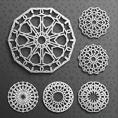 EPS 해외이미지 디자인 배너 문화 벽 백그라운드 컨셉 패턴 일러스트 캘리그라피 추상 기념 빛 3D 어둠 원형 황금 이슬람교 심볼 사인 라마단 아랍어 스타일 해외일러스트 도형 종교 무늬 디지털합성 파일형식 벡터 이미지허브