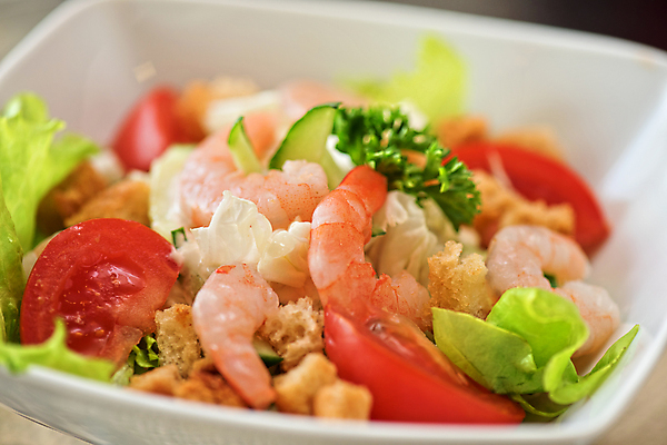 포토 JPG 해외이미지 새우 실내 근접촬영 사람없음 아웃포커스 샐러드 해외포토 음식 뷰포인트 촬영기법 갑각류 내부 파일형식 이미지허브