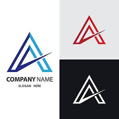 EPS 해외이미지 디자인 알파벳 일러스트 비즈니스 사람없음 심볼 A 브랜딩 해외일러스트 영어 파일형식 벡터 이미지허브