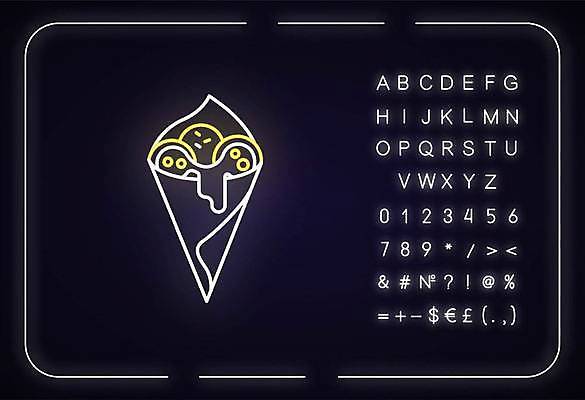 EPS 해외이미지 알파벳 선 백그라운드 일러스트 타이포그라피 사람없음 전통음식 화려 심볼 네온 형광등 브라질 해외일러스트 문자 전통 영어 음식 컨셉 전등 남아메리카 파일형식 벡터 이미지허브