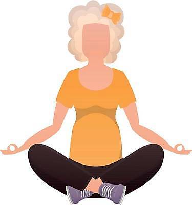 EPS 해외이미지 전신 우먼라이프 여자 일러스트 요가 휴식 건강 한명 성인 오 편안함 명상 가부좌 성인여자한명만 해외일러스트 1 라이프스타일 웰빙 컨셉 사람 앉기 감각 여자한명만 성인여자만 파일형식 벡터 이미지허브