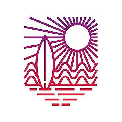 EPS 해외이미지 물결 바다 라인일러스트 일러스트 사람없음 여름 태양 보라색 서핑보드 심볼 라인아트 해외일러스트 자연요소 계절 선 컬러 보드_스포츠 파일형식 벡터 이미지허브