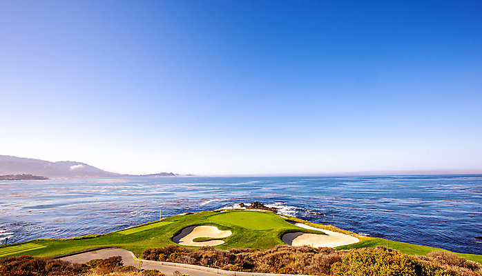 포토 JPG 해외이미지 골프 골프장 사람없음 초록색 미국 조약돌 캘리포니아 페어웨이 해외포토 컬러 북아메리카 스포츠시설 구기 돌_바위 파일형식 이미지허브