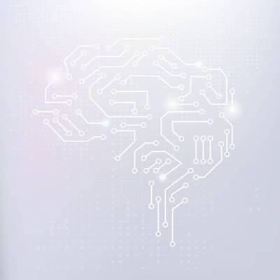 EPS 해외이미지 디자인 선 백그라운드 일러스트 미래 경사 그래픽 디지털 공백 흰색 마음 네트워크 연결 사이버 로봇 뇌 흰배경 시스템 온라인 혁명 자동화 지능 카피스페이스 휴머노이드 획기적 AI_인공지능 해외일러스트 컬러 컨셉 파일형식 벡터 이미지허브