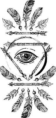 EPS 해외이미지 디자인 일러스트 추상 화살 사람없음 장식 스케치 깃털 엘리먼트 스타일 해외일러스트 무늬 미술 파일형식 벡터 이미지허브