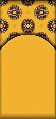 EPS 해외이미지 디자인 백그라운드 패턴 일러스트 사람없음 노란색 화려 해외일러스트 컬러 컨셉 무늬 파일형식 벡터 이미지허브