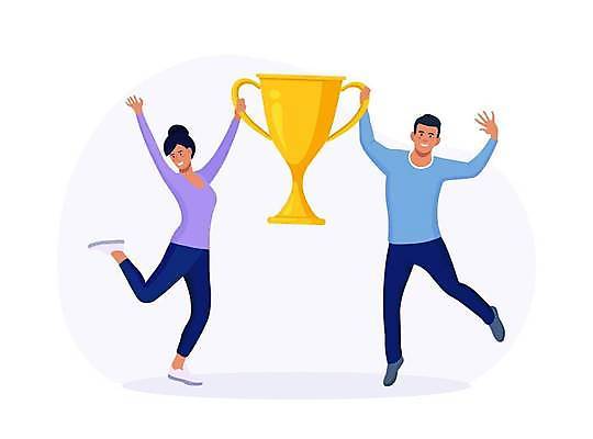 EPS 해외이미지 직업 행복 일러스트 회사 사업가 성공 기념 사람 컵 경쟁 도전 성장 잡기 우승 비즈니스맨 비즈니스우먼 행운 황금 목표 대표 종업원 상패 트로피 경영자 리더 기회 대회 진행 골 슈퍼히어로 승자 챔피언 필승 자극 해외일러스트 식기 여자 남자 감정 컨셉 비즈니스 모션 최고 직장인 상_우승 영웅 파일형식 벡터 이미지허브