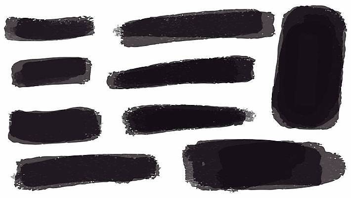 EPS 해외이미지 디자인 일러스트 붓터치 사람없음 검은색 질감 그런지 국경 해외일러스트 컬러 파일형식 벡터 이미지허브