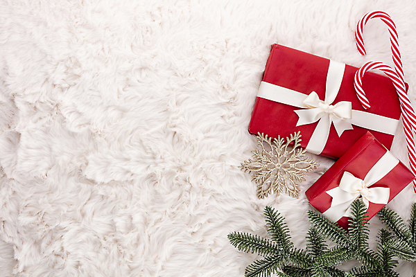 포토 JPG 해외이미지 잎 크리스마스 크리스마스용품 털 눈꽃 실내 사람없음 선물상자 눈송이 눈꽃무늬 지팡이사탕 카피스페이스 해외포토 식물 기념일 무늬 눈_날씨 사탕 선물 내부 상자 공백 용품 파일형식 이미지허브