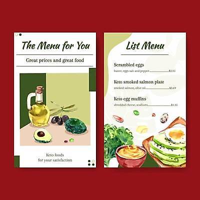 EPS 해외이미지 일러스트 사람없음 초록색 세트 올리브오일 브로콜리 계란프라이 올리브 메뉴판 토스트 아보카도 오픈샌드위치 해외일러스트 열매 빵 컬러 채소 과일 샌드위치 기름_음식 계란요리 파일형식 벡터 이미지허브