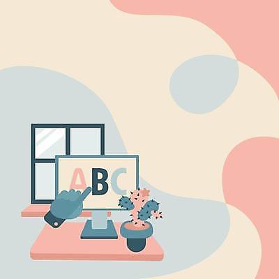 EPS 해외이미지 손 알파벳 화분 분홍색 백그라운드 일러스트 비즈니스 창문 선인장 아이디어 신체부위 모니터 터치 카피스페이스 해외일러스트 식물 영어 컬러 컨셉 사람 컴퓨터 공백 파일형식 벡터 이미지허브