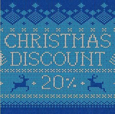 EPS 해외이미지 디자인 백그라운드 크리스마스 패턴 일러스트 사슴 따뜻함 사람없음 파란색 세일 직물 뜨개질 질감 순록 해외일러스트 기념일 컬러 무늬 포유류 취미 파일형식 벡터 이미지허브