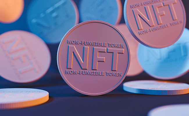 포토 JPG 해외이미지 근접촬영 사람없음 빛 컬러풀 동전 그라데이션 NFT 해외포토 뷰포인트 컬러 돈 파일형식 가상화폐 이미지허브