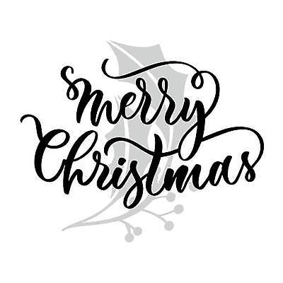 EPS 해외이미지 손글씨 영어 잎 크리스마스 일러스트 캘리그라피 사람없음 필기체 레터링 해외일러스트 식물 문자 기념일 파일형식 벡터 이미지허브