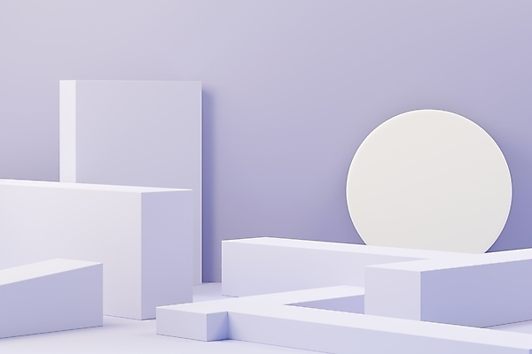 JPG 해외이미지 일러스트 사람없음 3D 사각형 원형 심플 연보라색 단상 해외포토 포토 도형 보라색 디지털합성 파일형식 이미지허브