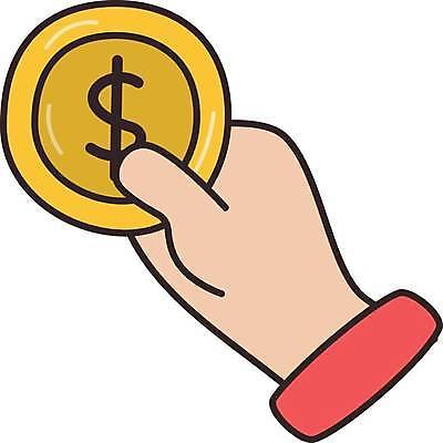 EPS 해외이미지 손 일러스트 들기 신체부위 동전 해외일러스트 돈 모션 사람 파일형식 벡터 이미지허브