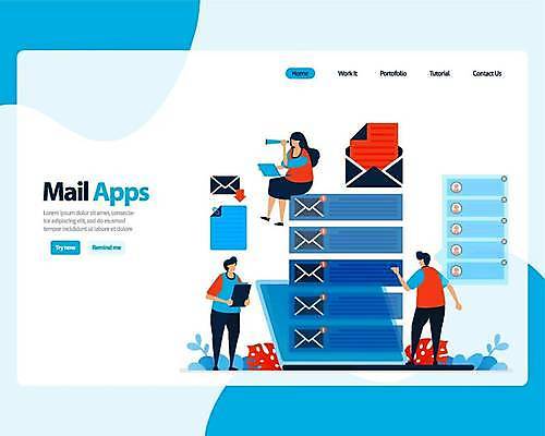 EPS 해외이미지 템플릿 캐릭터 디자인 배너 인터넷 일러스트 회사 비즈니스 통신 모바일 봉투 사람 디지털 웹 오픈 메시지 이메일 플랫 어플리케이션 만화 편지 알림 심볼 서비스 사인 문서 페이지 온라인 뉴스레터 주소 마케팅 스팸 업데이트 엘리먼트 착륙 해외일러스트 일러캐릭터 파일형식 벡터 이미지허브