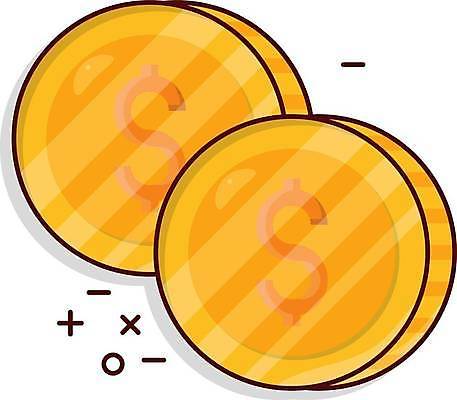 EPS 해외이미지 디자인 백그라운드 돈 일러스트 금융 노란색 달러 금속 동전 황금 플랫 만화 심볼 사인 투자 심플 이익 보물 공평 고립 엘리먼트 페니 해외일러스트 컬러 비즈니스 재질 경제 재산 파일형식 벡터 이미지허브