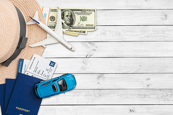 포토 JPG 해외이미지 여행 사람없음 장난감자동차 항공권 흰배경 밀짚모자 여권 100달러 비행기모형 카피스페이스 나무배경 해외포토 모자_잡화 백그라운드 비행기 장난감 모형 달러 공백 흰색 티켓 파일형식 이미지허브