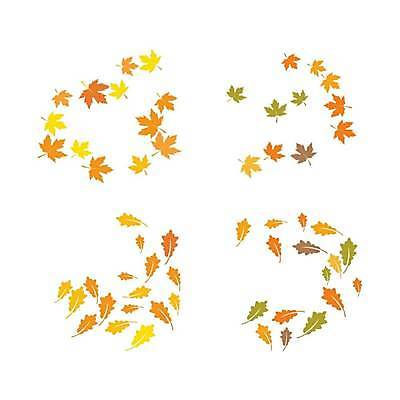 EPS 해외이미지 단풍 낙엽 일러스트 나뭇잎 사람없음 주황색 엘리먼트 해외일러스트 컬러 잎 파일형식 벡터 이미지허브