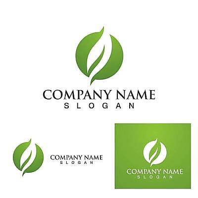 EPS 해외이미지 디자인 잎 일러스트 사람없음 초록색 심볼 에코 유기농 엘리먼트 해외일러스트 식물 웰빙 컬러 환경 파일형식 벡터 이미지허브