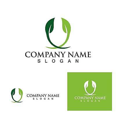 EPS 해외이미지 디자인 잎 일러스트 사람없음 초록색 심볼 에코 유기농 엘리먼트 해외일러스트 식물 웰빙 컬러 환경 파일형식 벡터 이미지허브