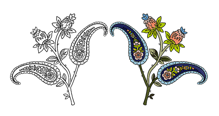 포토 JPG 해외이미지 식물 전통 디자인 꽃 선 꽃다발 백그라운드 잎 꽃무늬 패턴 일러스트 자연 추상 여러명 성인 사람없음 그래픽 책 초록색 파란색 검은색 소용돌이 흰색 직물 화려 낙서 인쇄 인도인 문신 그림 엽서 윤곽 페이지 부족 이국적 페이즐리 해외일러스트 외국인 컬러 다수 컨셉 무늬 사람 동양인 회오리 편지 생태계 파일형식 이미지허브