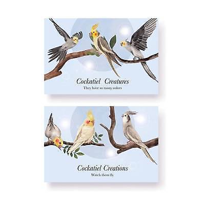 EPS 해외이미지 일러스트 사람없음 반려동물 나뭇가지 앵무새 해외일러스트 나무 동물 조류 파일형식 벡터 이미지허브