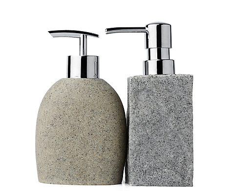 포토 JPG 해외이미지 사람없음 화장품 회색 두개 화장용품 조약돌 오브젝트 샴푸용기 목업 해외포토 컬러 2 뷰티 돌_바위 미용용품 용기_그릇 샴푸 파일형식 이미지허브