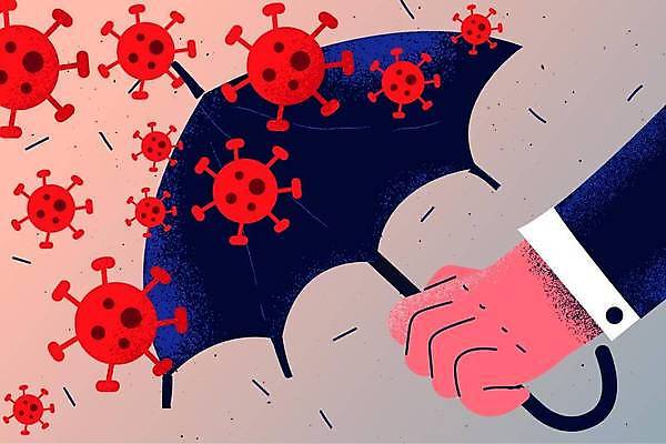 EPS 해외이미지 손 일러스트 우산 비즈니스 들기 신체부위 비즈니스맨 수비 바이러스 보호 예방 박테리아 코로나바이러스 해외일러스트 남자 컨셉 의학 모션 사람 직장인 파일형식 벡터 이미지허브