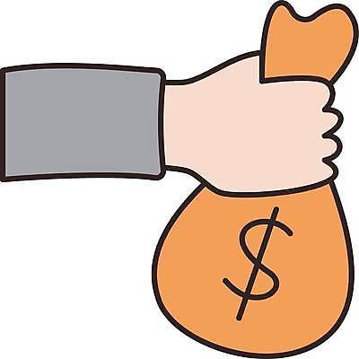 EPS 해외이미지 손 돈 일러스트 들기 신체부위 금융 돈자루 자금 해외일러스트 모션 사람 경제 재산 파일형식 벡터 이미지허브