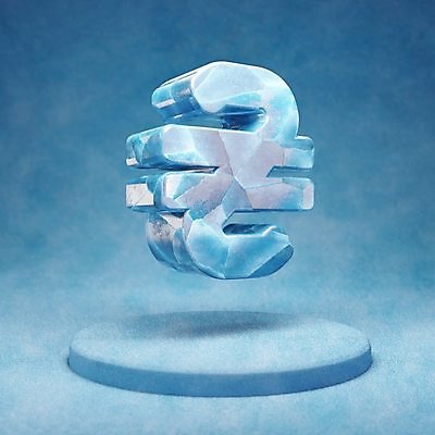 포토 JPG 해외이미지 기호 사람없음 파란색 3D 얼음 입체 오브젝트 해외포토 자연요소 문자 컬러 디지털합성 파일형식 이미지허브