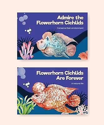 EPS 해외이미지 일러스트 어류 반려동물 수중 산호 물거품 수족관 해외일러스트 동물 수중동물 거품 자포동물 파일형식 벡터 이미지허브