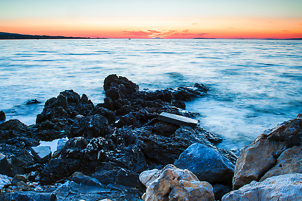 포토 JPG 해외이미지 파도 바다 하늘 사람없음 야외 노을 야간 해외포토 자연요소 파일형식 이미지허브
